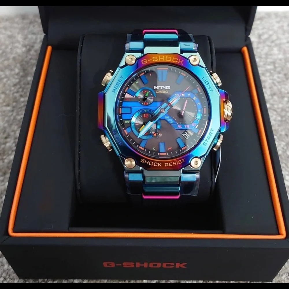 G-Shock Blue Phoenix Rainbow Limited Edition